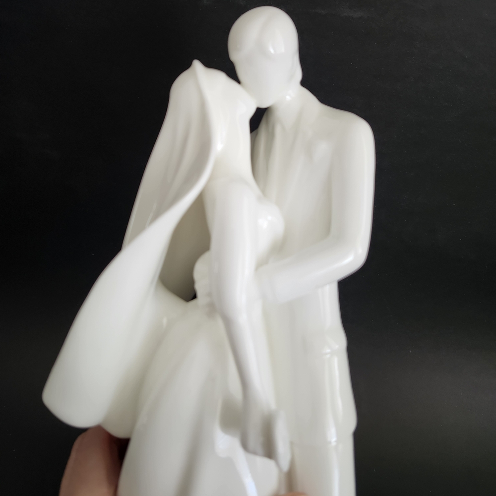 Vintage Royal Doulton Wedding Day White Figurine, Wedding gift, HN 2748